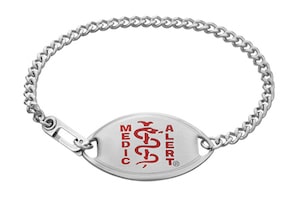 Image of a MedicAlert Classic Bracelet.