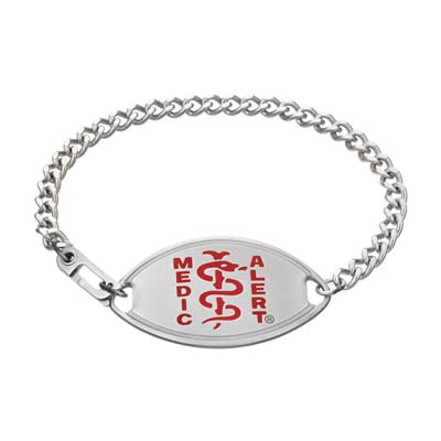 Image for Classic Large Medical ID Bracelet